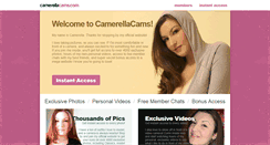 Desktop Screenshot of camerellacams.com